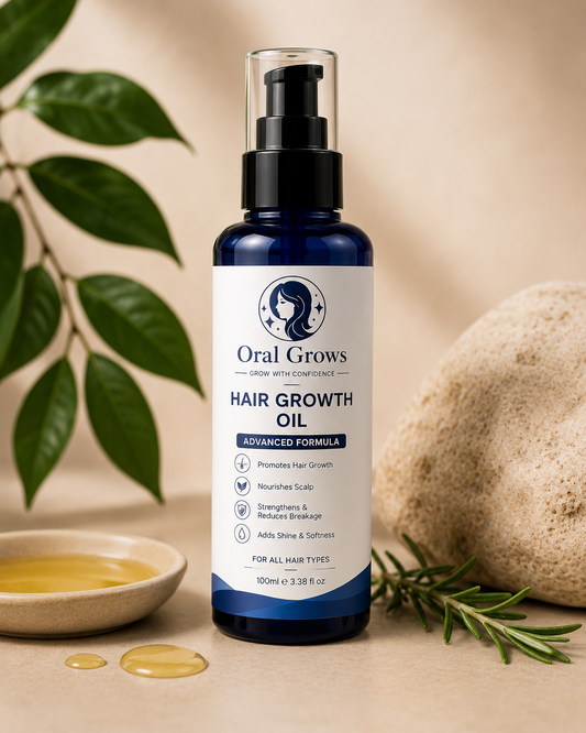 Oral Grows Advanced Hair Growth Oil – Intensive Scalp & Hair Therapy