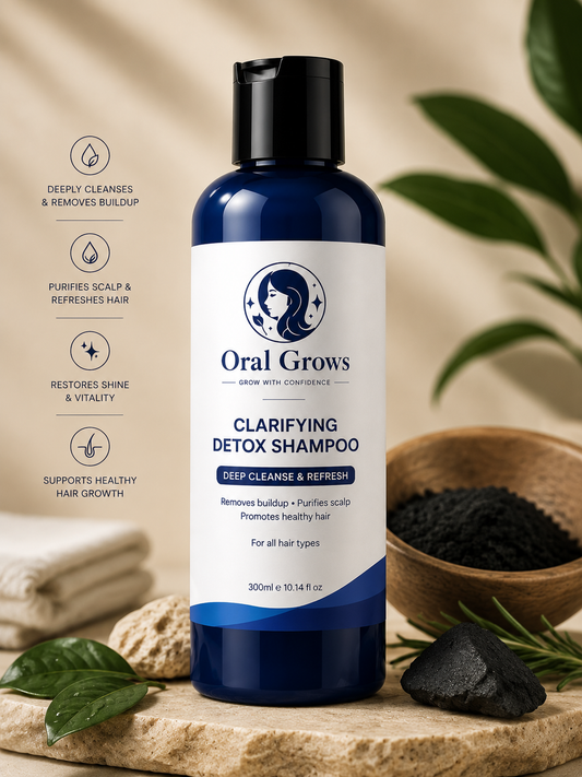 Oral Grows Clarifying Detox Shampoo