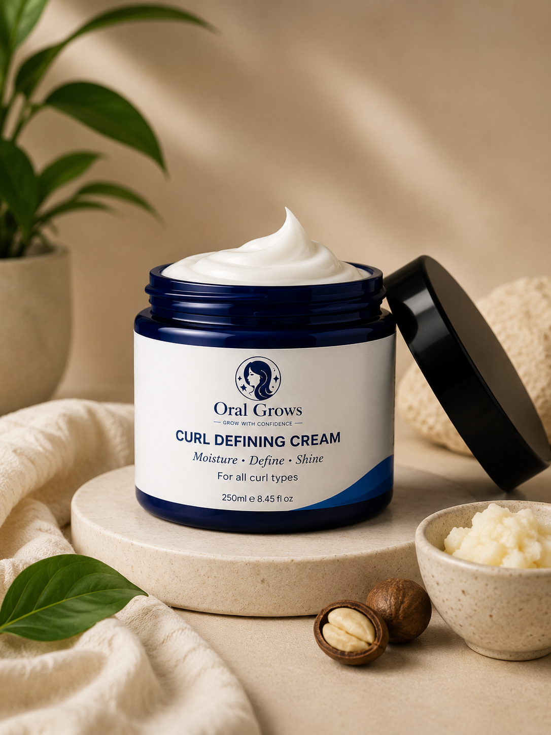 Oral Grows Curl Defining Cream