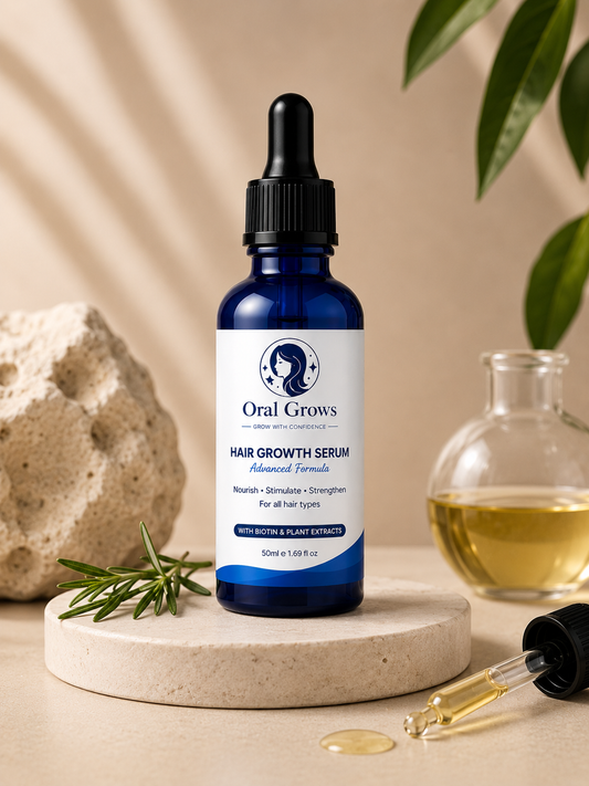 Oral Grows™ Follicle Boost Hair Growth Serum – Advanced Botanical Formula (50ml)